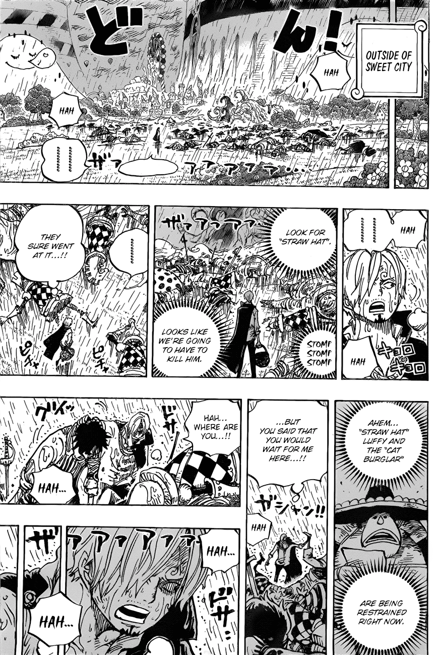 One Piece, Chapter 855 image 13